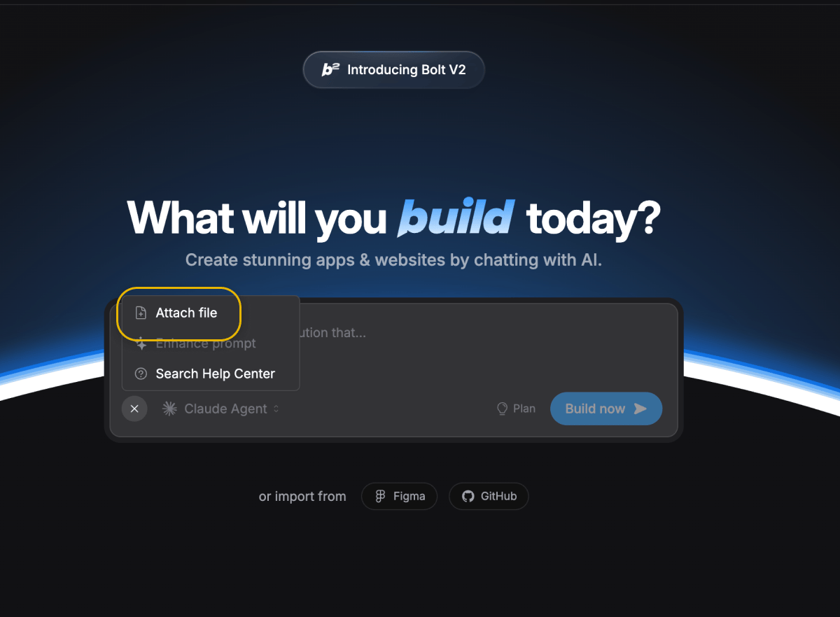 Upload the instructions