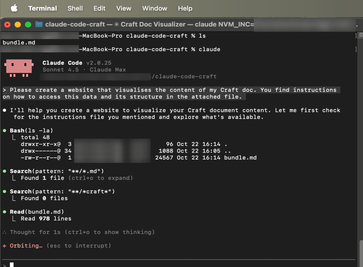 Run the instructions
