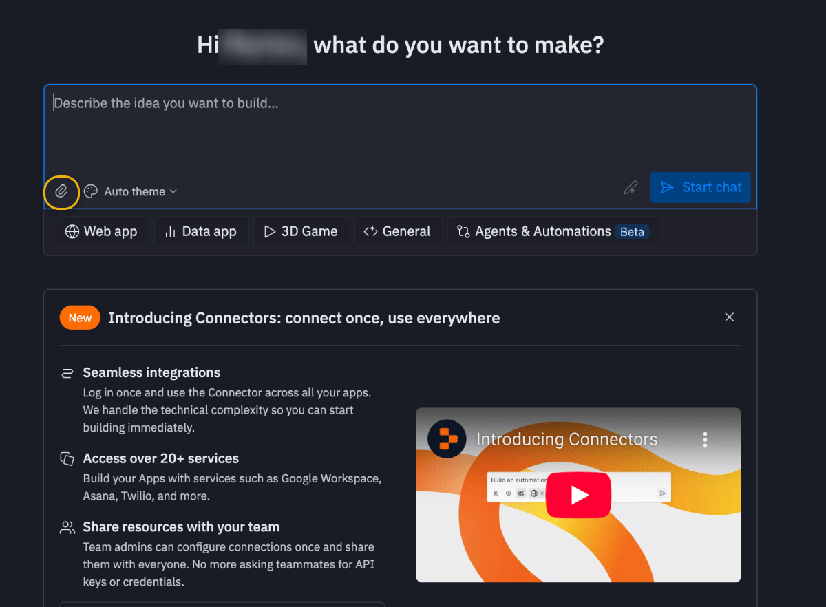 Upload the instructions