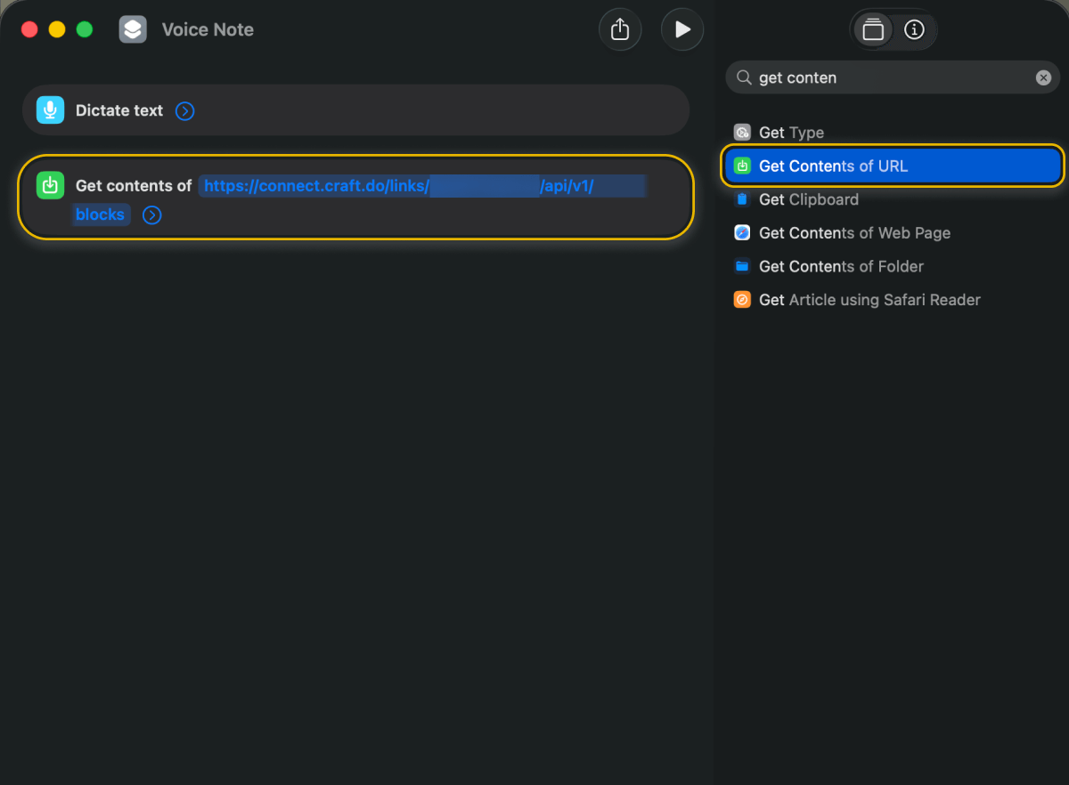 Connect to Craft API
