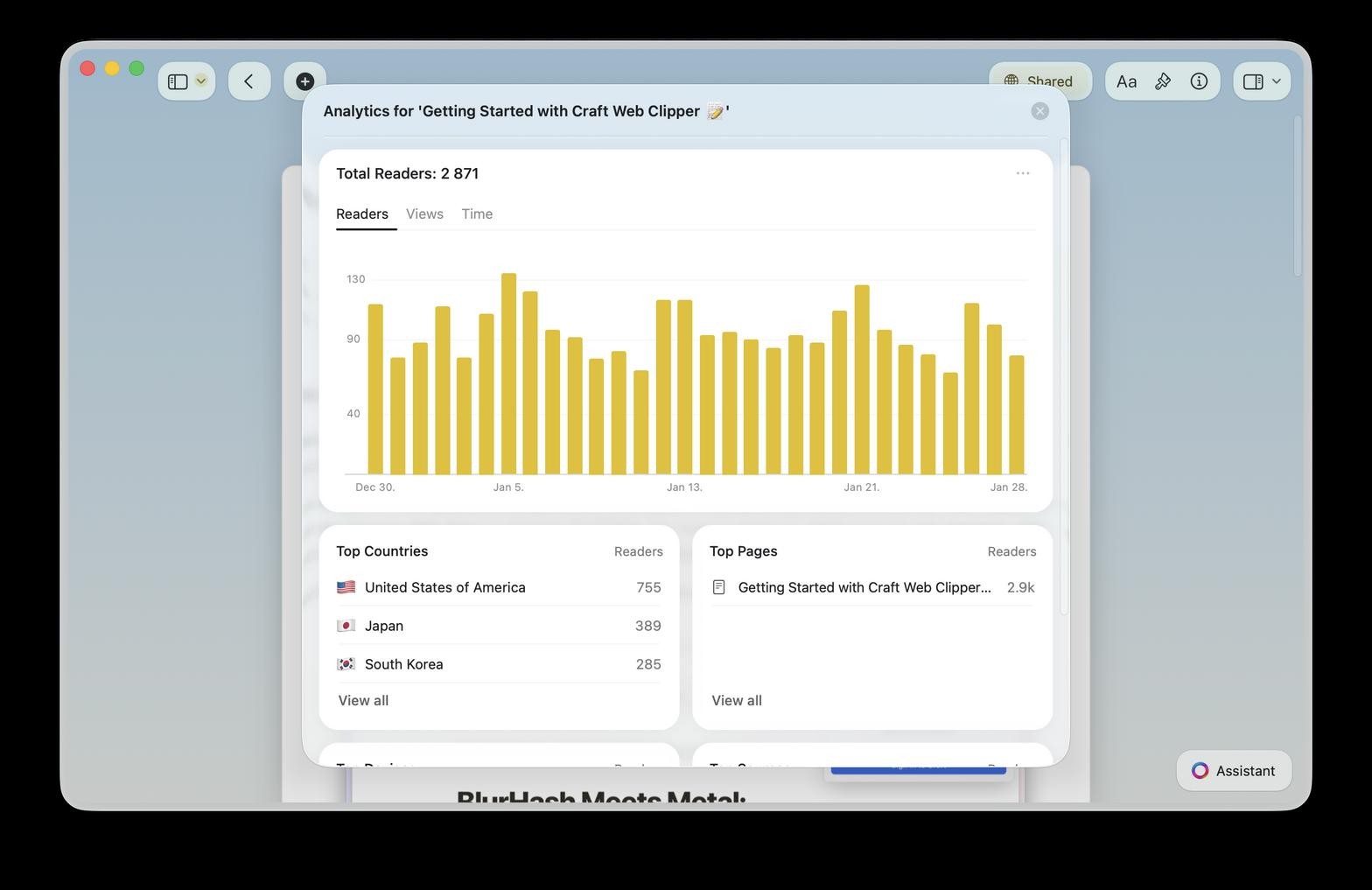 Stakeholder updates