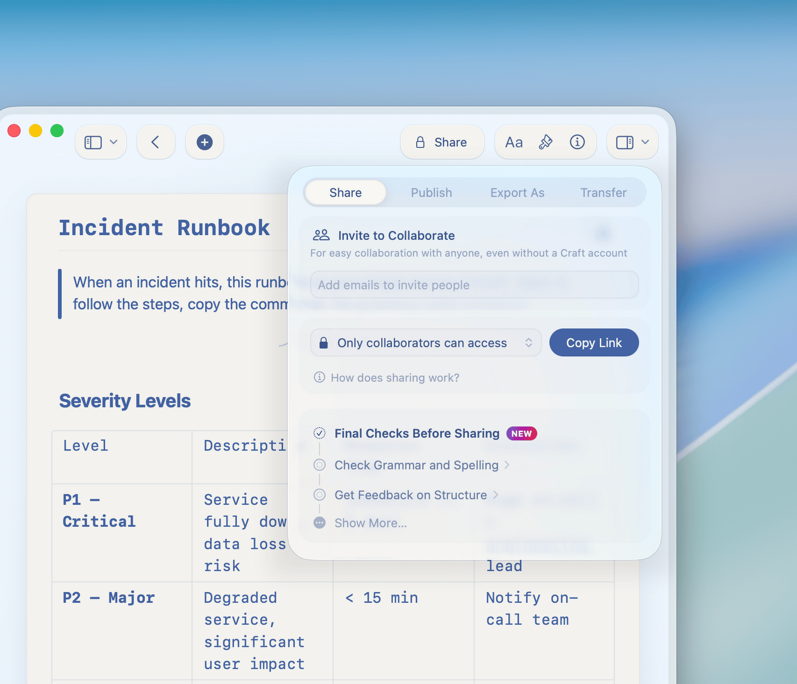 RFCs and design docs