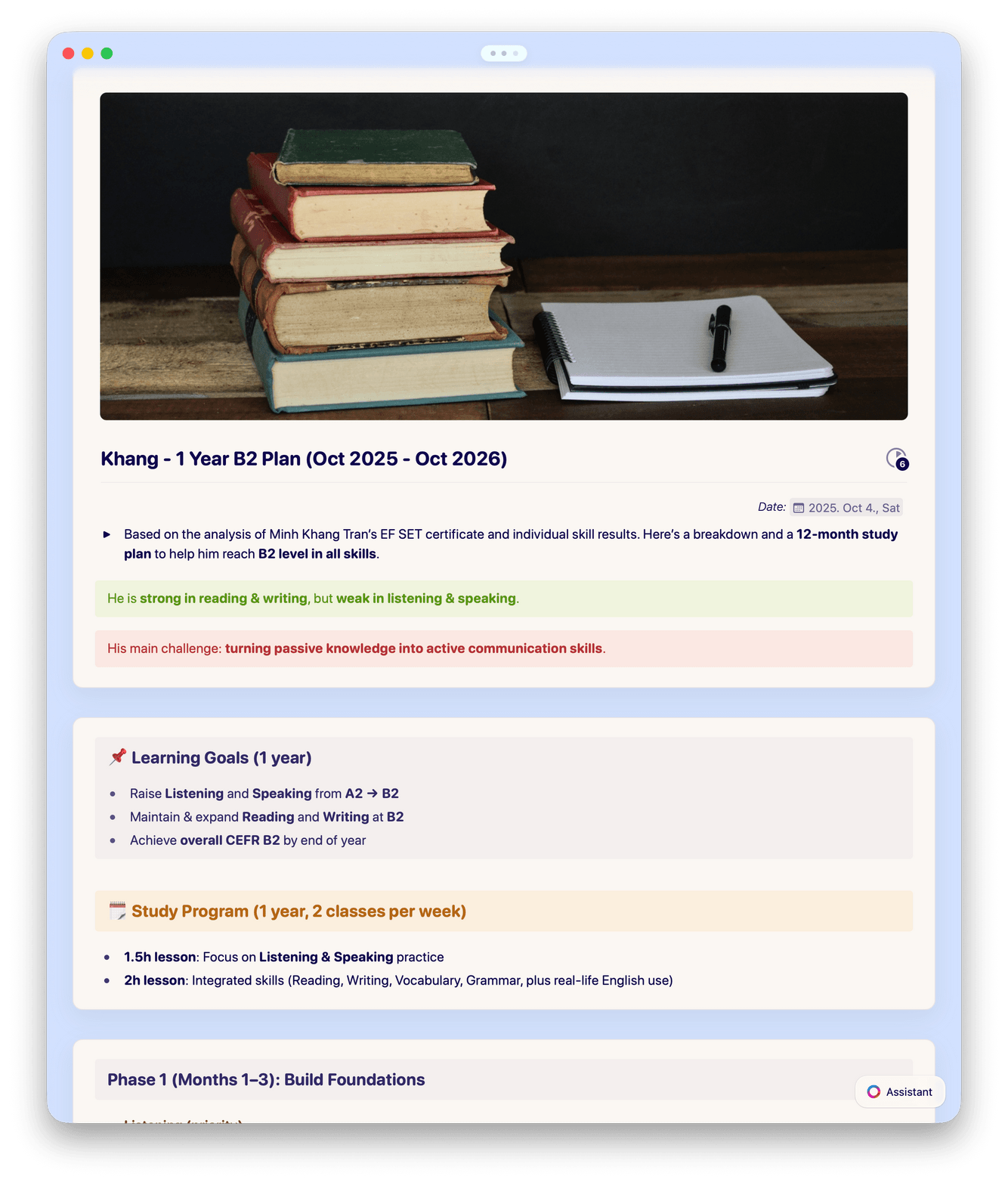 Lesson plans