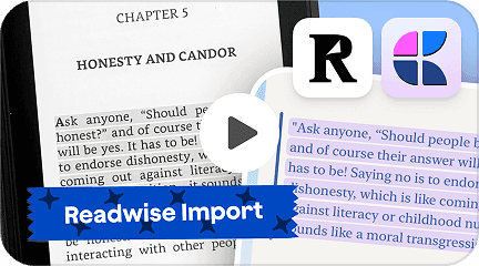 Readwise Video background